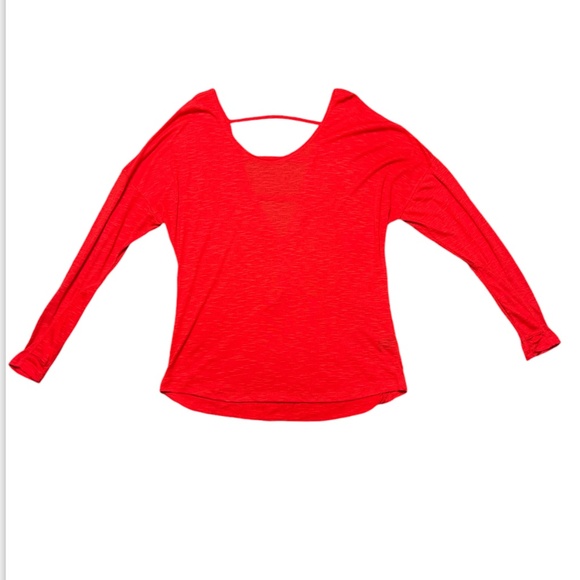 Women's Shirt W Cut Out Long sleeve Size L - Picture 2 of 9
